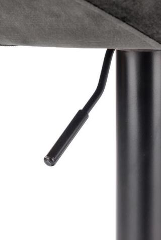 Стул барный HALMAR H102 серый/черный