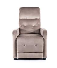 Кресло SIGNAL OTUS Velvet Bluvel 40 раскладное, бежевый