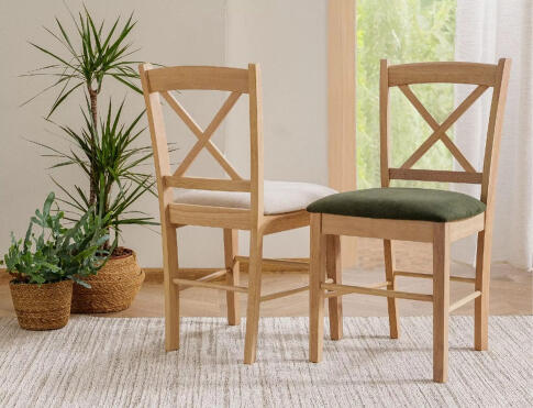 Стул SIGNAL CD-56 tap.246 зеленый/дуб