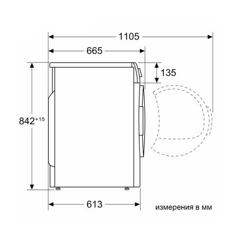 Сушильная машина BOSCH WTH85077PL