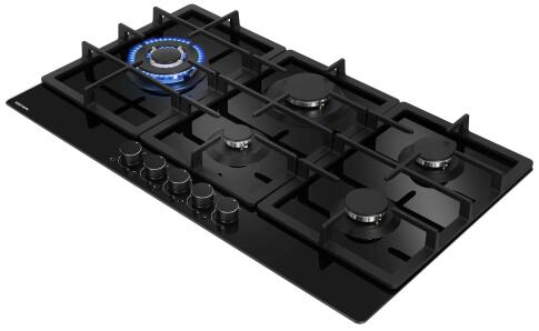 Варочная панель газовая MEFERI MGH905BK GLASS ULTRA