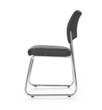 Стул HALMAR RAPID черный/хром