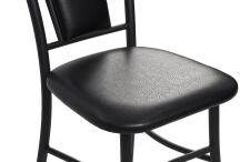 Стул ВВР Марсель Черный/черный, экокожа
