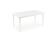 Стол обеденный HALMAR NELSON белый/белый 160-200/90