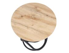 Стол журнальный SIGNAL EOS E дуб артизан/черный