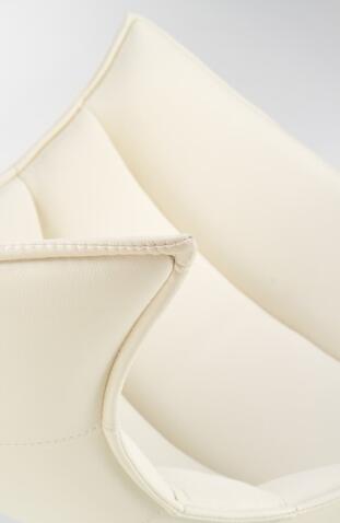 Кресло HALMAR LUXOR белый/хром