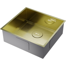 Кухонная мойка из нержавейки Omoikiri Kasen 48-26-INT-LG светлое золото