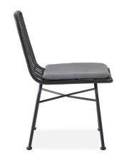 Стул HALMAR K401 серый/черный