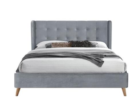Кровать HALMAR ESTELLA серый, 160/200