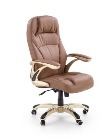 Кресло компьютерное HALMAR CARLOS св.коричневый