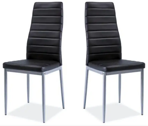 Стул SIGNAL H261 BIS алюминий/черный