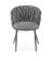 Стул HALMAR K516 серый/черный