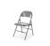 Стул HALMAR K565 серый, складной
