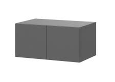 Шкаф NN Мебель ШК 5 (800) Антресоль Графит серый