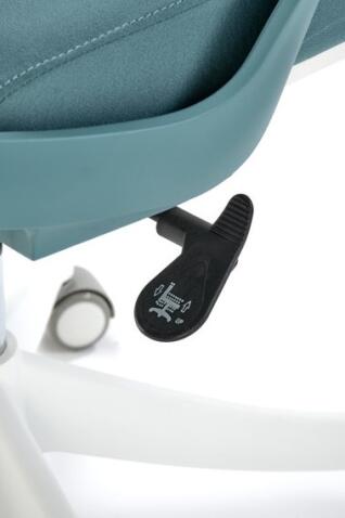 Кресло компьютерное HALMAR VESUVIO 2 бирюзовый/серый/белый