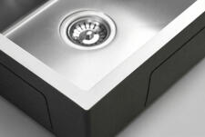 Кухонная мойка из нержавейки BLANTEK LS-5848ST Stone texture