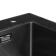 Мойка ARFEKA ECO AR 500*500 GS BLACK GLASS + BLACK PVD NANO