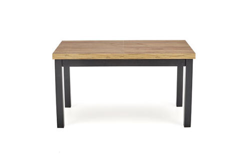 Стол обеденный HALMAR TIAGO дуб крафт/черный 140-220/80