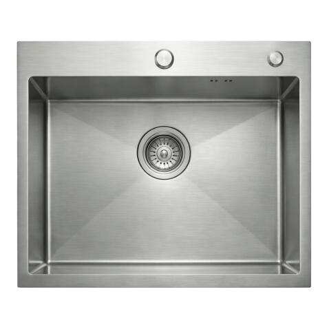 Кухонная мойка из нержавейки BLANTEK FS-5848S Brushed ECO