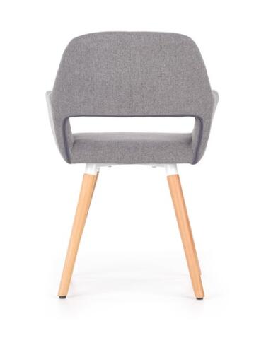 Стул HALMAR K283 серый/натуральный