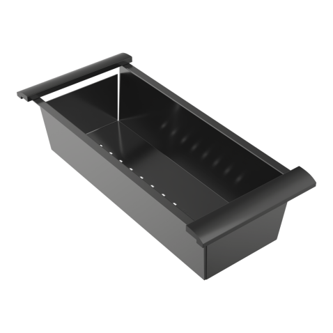 Коландер для мойки Omoikiri CO-02 GM вороненая сталь