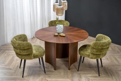 Стол обеденный HALMAR CALDO орех/орех 120