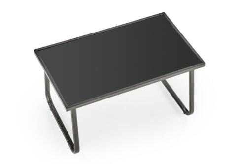 Комплект HALMAR CONOR (софа + 2 кресла + стол журнальный) темно-серый/светло-серый