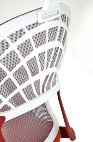 Кресло компьютерное HALMAR VESUVIO 2 корица/серый/белый