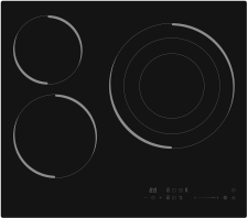 Поверхность электрическая EXITEQ EXH-516CB