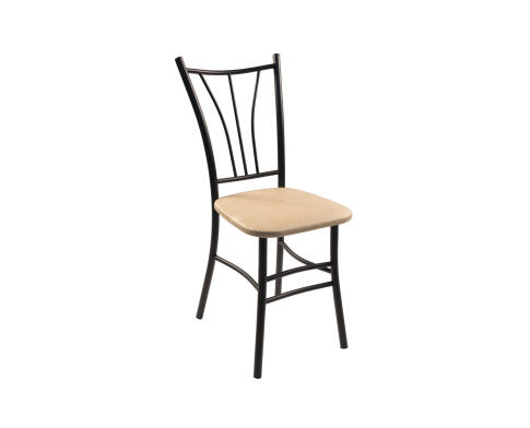 Стул ВВР Трилогия Бежевый Крокодил/черный, экокожа