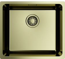 Кухонная мойка из нержавейки Omoikiri Tadzava 49-U/I-LG светлое золото