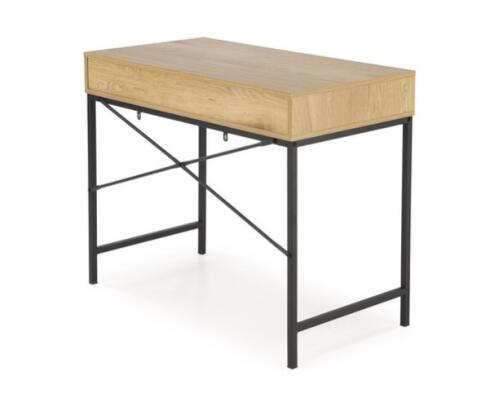 Стол компьютерный HALMAR B50 натуральный/черный