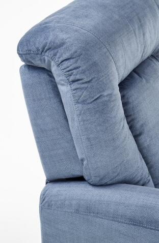 Кресло HALMAR BARD раскладное, темно-синий/натуральный