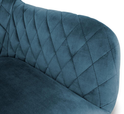 Стул Sheffilton SHT-ST38/S64 тихий океан/хром лак