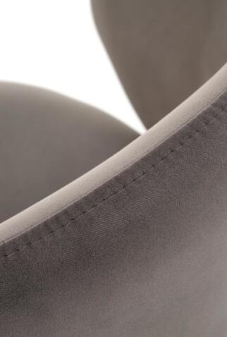 Стул барный HALMAR H121 серый/черный