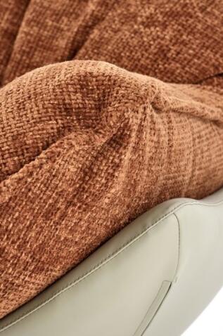 Кресло HALMAR LOBSTER корица/черный