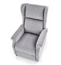 Кресло HALMAR AGUSTIN 2 раскладное, серый