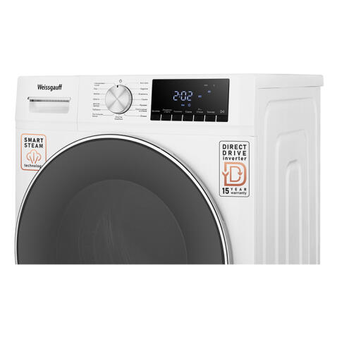 Стирально-сушильная машина WEISSGAUFF WMD 58411 Direct Drive Steam
