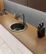 Кухонная мойка GRANFEST RONDO R-520 черный