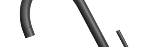 Смеситель для кухни Omoikiri Shinagawa P BL черный