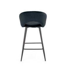 Стул барный HALMAR H96 черный/черный