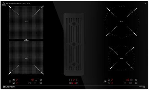 Варочная панель индукционная с вытяжкой MEFERI XSMART35IX ULTRA
