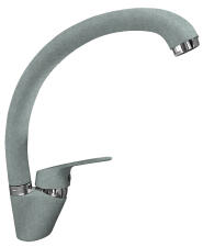 Смеситель для кухни GRANFEST QUARZ Z-3323 серый