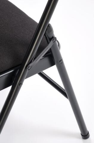 Стул HALMAR K566 черный, складной