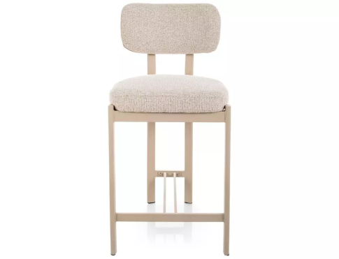 Стул барный SIGNAL MISAKI H-2 t.255 светло-бежевый/кашемир