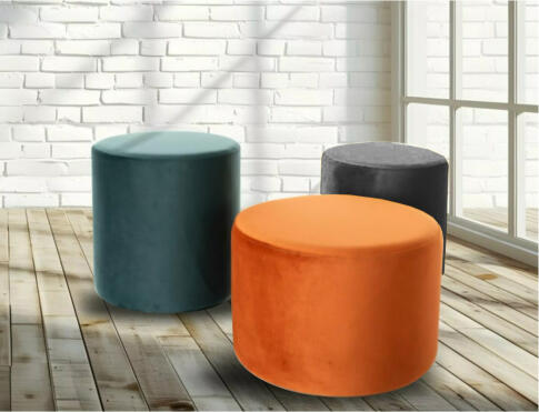 Пуф SIGNAL DOTI C Velvet Bluvel 78 зеленый