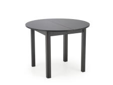 Стол обеденный HALMAR RINGO черный/черный 102-142/102