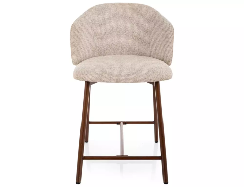 Стул барный SIGNAL OSAKA H-2 t.255светло-бежевый/орех