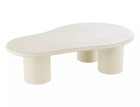 Стол журнальный SIGNAL SELENA экрю 130/80