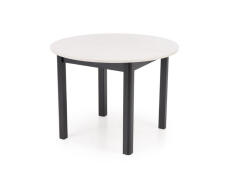 Стол обеденный HALMAR RINGO кашемир/черный 102-142/102